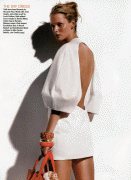 Carmen Kass - Allure Magazine Scans
