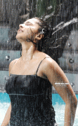 Telugu Actress Anushka - Wet Dancing In Rain